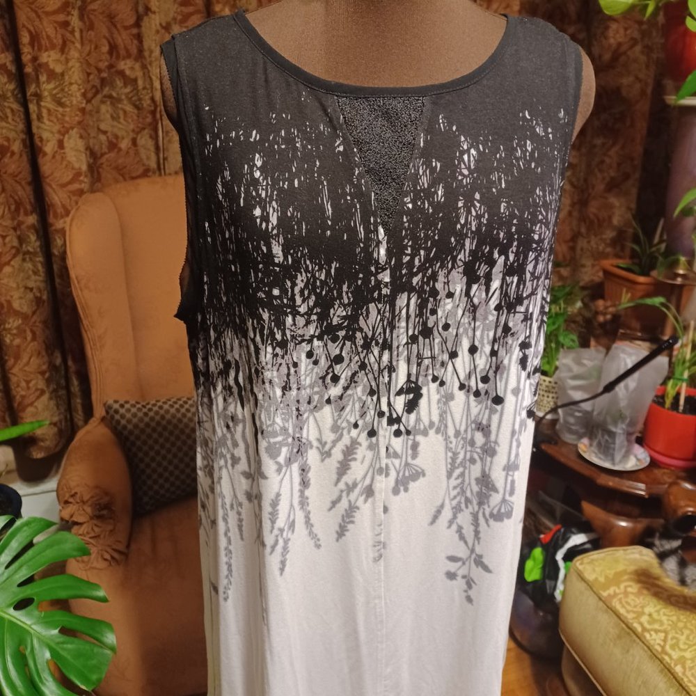 Lisa Rinna Sleeveless Tunic, Sz L